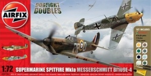 Airfix A50135 SUPERMARINE SPITFIRE MkIa + MESSERSCHMITT Bf109E-4