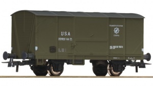 ROCO 76842 Wagon kryty USATC Ep. II - III