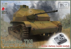 IBG Models E3503 Tankietka TKS z NKM wz.38 FK-A 20mm - szybki montaż