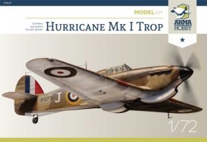 ARMA HOBBY 70021 Hurricane MK1 Dywizjon TROP  -  Model Kit