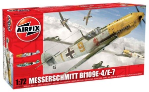 Airfix A02048A MESSERSCHMITT Bf109E-4/E-7