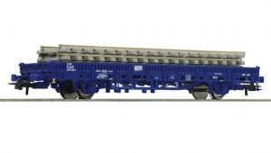 ROCO 67583 Wagon niskoburtowy z ładunkiem torów Railpro