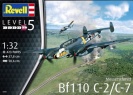 REVELL  04961 Messerschmitt Bf110 C-2/C-7