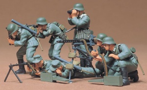 Tamiya 35038 GERMAN MACHINE GUN TROOPS INFANTRY