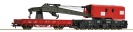 ROCO 56240 Dźwig kolejowy 6-osiowy z wagonem platformą DB AG