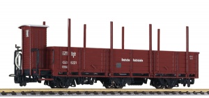 Liliput L245400 Wagon 3-os. niskoburtowy z kłonicami DR H0e