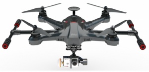 WALKERA SCOUT X4 , DEVO F12E , GIMBAL G-3S , Aparat Sony RX100 M2 , Ground Station , Instalacja FPV
