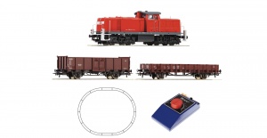 ROCO 51154 Zestaw startowy kolejki towarowej BR290 Diesel
