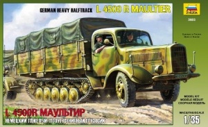 Zvezda 3603  L 4500 R  MAULTIER  GERMAN HEAVY  HALFTRACK