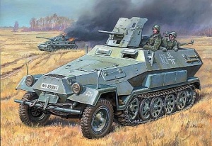 Zvezda 3588 GERMAN SD.KFZ.251/10   WITH 37-MM GUN