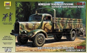 Zvezda 3596  L 4500 A GERMAN HEAVY 4WD CARGO TRACK  SCHWERER LKW 4.5t