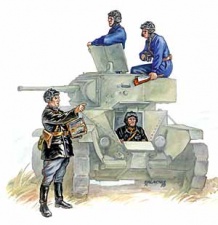 Zvezda 3504 SOVIET TANK CREW