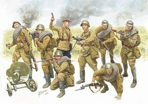 Zvezda 3526 RED ARMY INFANTRY  (  1940-1949 ) WWII