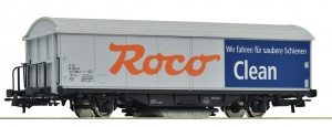 ROCO 46400 Wagon towarowy SBB czyszczący tory -  ROCO Clean - Edycja 2025
