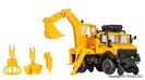 KIBRI 16307 Pojazd Unimog z koparką