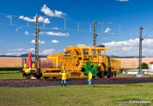 KIBRI 16060 Maszyna do profilowania torów polerka USP2000SWS Plasser and Theurer