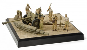 TAMIYA 32408 GERMAN 7.62cm Pak 36(r) NORTH AFRICA SCENERY SET