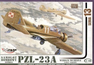 MIRAGE HOBBY 481303 SAMOLOT BOMBOWY PZL-23 A (WERSJA WCZESNA) MIRAGE HOBBY 481303 SAMOLOT BOMBOWY PZL-23 A (WERSJA WCZESNA)