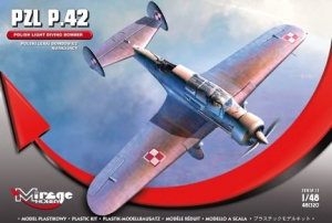 MIRAGE HOBBY 481320 PZL P.42 POLSKI LEKKI BOMBOWIEC NURKUJĄCY MIRAGE HOBBY 481320 PZL P.42 POLSKI LEKKI BOMBOWIEC NURKUJĄCY