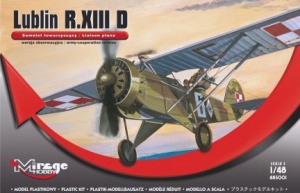 MIRAGE HOBBY 485001 Lublin R.XIII D SAMOLOT TOWARZYSZĄCY wersja obserwacyjna MIRAGE HOBBY 485001 Lublin R.XIII D SAMOLOT TOWARZYSZĄCY wersja obserwacyjna