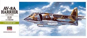 HASEGAWA 00240 AV-8A HARRIER (U.S.M.C. ATTACKER )