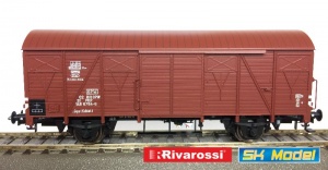 Rivarossi HRS6436 Wagon kryty 223K/1 serii Ggs Kddet PKP OPW Ep.IVa