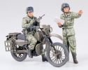 TAMIYA 35245 MILITARY MINIATURES JAPAN GROUND SELF DEFENSE FORCE MOTORCYCLE RECONNAISSANCE SET
