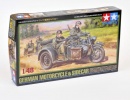 TAMIYA 32578 GERMAN MOTORCYCLE & SIDECAR