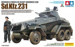 Tamiya 37024 German 6-wheeled Heavy Armored Car Sd.Kfz.231
