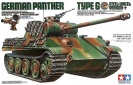Tamiya 35174 German PANTHER TYPE G Stell Wheel Version