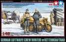 Tamiya 32412 Luftwaffe Crew w/ KETTENKRAFTRAD