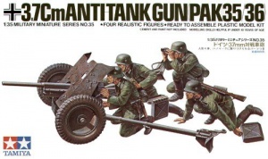 Tamiya 35035 3.7cm Antitank Gun PAK35/36