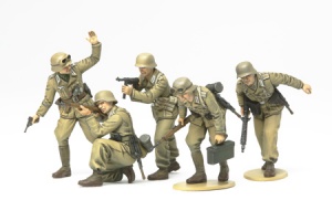 Tamiya 35314 WWII German Africa Corps Infantry Set