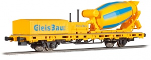 Viessmann 2625 Model cyfrowy DCC wagonu z ruchomą betoniarką GleisBau