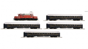 ROCO 61469 Zestaw Lokomotywa Class 1022 QBB i 4 wagony sypialne Set Orien-Express  DCC Sound