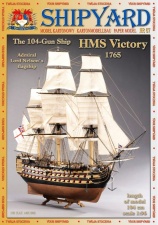 Shipyard MK002 nr67 HMS Victory model kartonowy