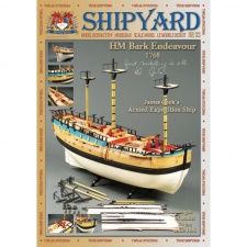 Shipyard MK004 nr33 HMS Bark Endeavour model kartonowy