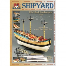Shipyard MK004 nr33 HMS Bark Endeavour model kartonowy