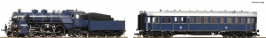 ROCO 61471 Zestaw Parowóz S 3/6 z Wagonem 
