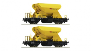 ROCO 76154 Zestaw 2 wagony samowyładowcze Fccnpps SBB Ep.VI