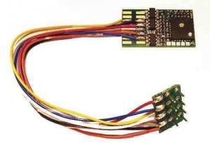 Fleischmann 687503 Dekoder jazdy i oświetlenia DCC 8-Pin NMRA