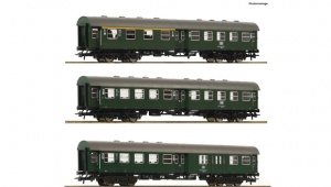 ROCO 74184 Zestaw 3 wagony osobowe DB Ep.IV