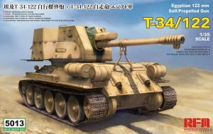 RFM RYEFIELD MODEL 5013 T-34/122 Egyptian 122mm Self-Propelled Gun