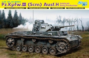 DRAGON 6641 Pz.Kpfw.III (5cm) Ausf.H