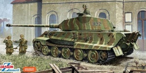 DRAGON 6302 Kingtiger Sd.Kfz.182 Porsche Turret w/Zimmerit