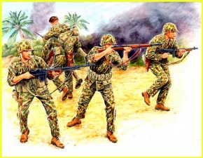 MASTER BOX 3543 U.S. Marine Corps Infantry, Tarawa, November 1943 Bloody Atoll series