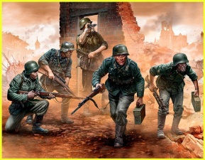 MASTER BOX 35177 German Infantry, WWII era. Early period