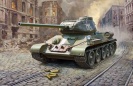 ZVEZDA 3687 T-34/85 Soviet Medium Tank (Mod. 1944)