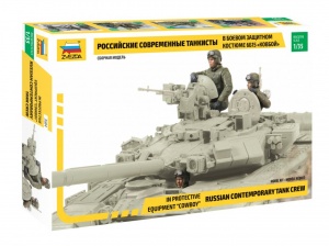 ZVEZDA 3684 Russian Contemporary Tank Crew