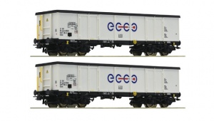 ROCO 76731 Zestaw 2 wagony Eaos ECCO Rail Ep.VI